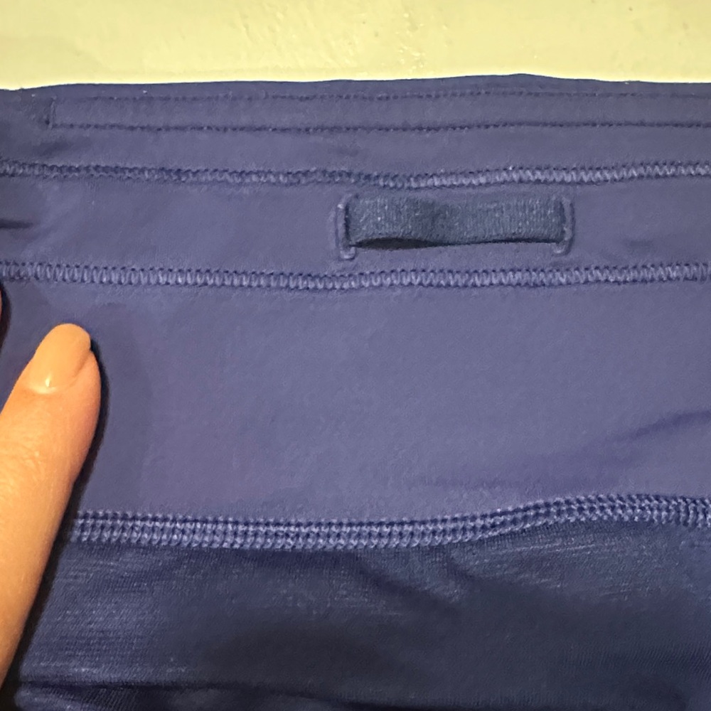 Lululemon Athletica Larkspur Blue Speed Up Short Long 4” Women’s 10 Running Gym - Picture 9 of 10